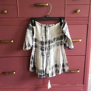 Tie dye blouse